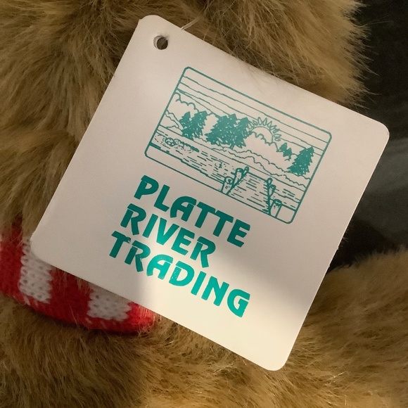 Brown Ski Bear Stuffed Animal - Picture 5 of 7